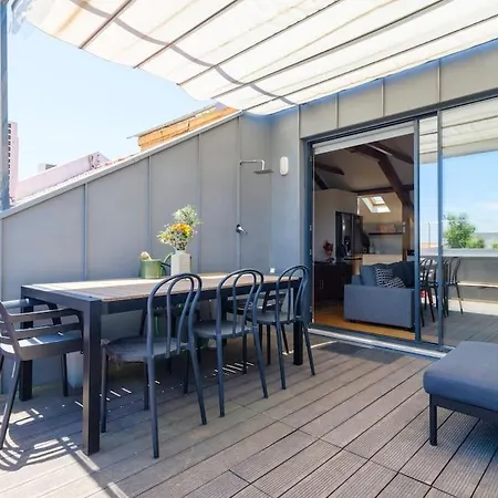 Lejlighed Rooftop Terrace Apart With View 4 Bedrooms, 4 Bathrooms And Ac Lisboa